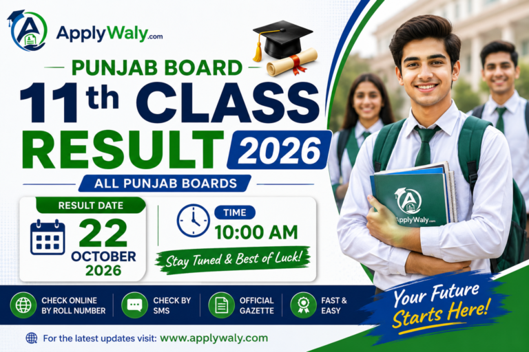 11th Class Result 2026 of Punjab Boards