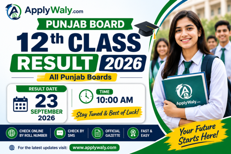 12th Class Result 2026 of Punjab Boards