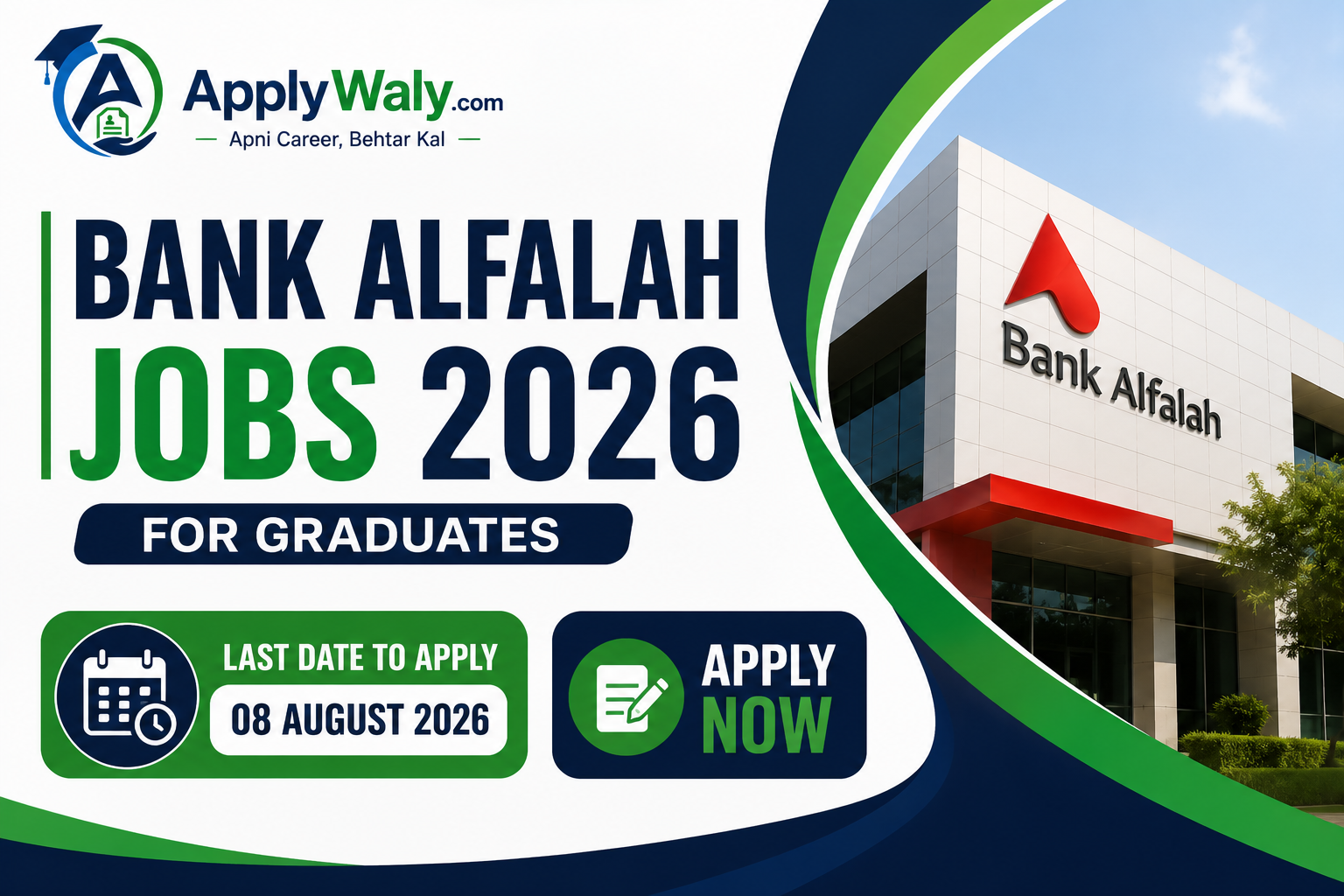 Bank Alfalah Jobs 2026 for Graduates Apply Online
