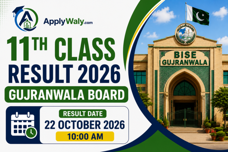 11th Class Result 2026 Gujranwala Board – Check by Roll Number, SMS & Gazette