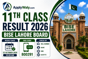 BISE Lahore 11th Class Result 2026 – Check by Roll Number, Name, SMS & Gazette