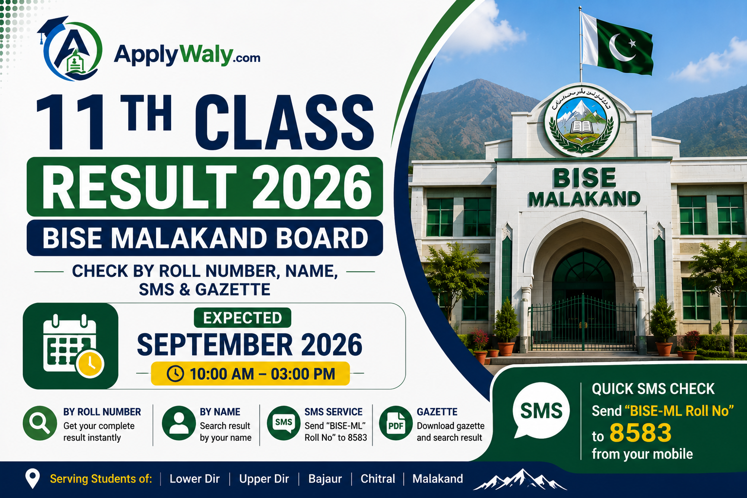 11th Class Result 2026 Malakand Board