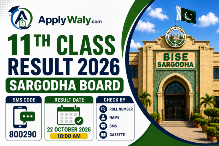 11th Class Result 2026 Sargodha Board – Check by Roll Number, SMS & Gazette