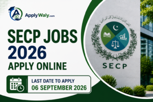 Apply SECP Jobs 2026 Online | Securities and Exchange Commission of Pakistan
