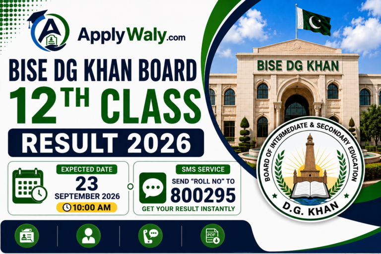 BISE DG Khan Board 12th Class Result 2026 – Check by Roll Number, Name, SMS & Gazette