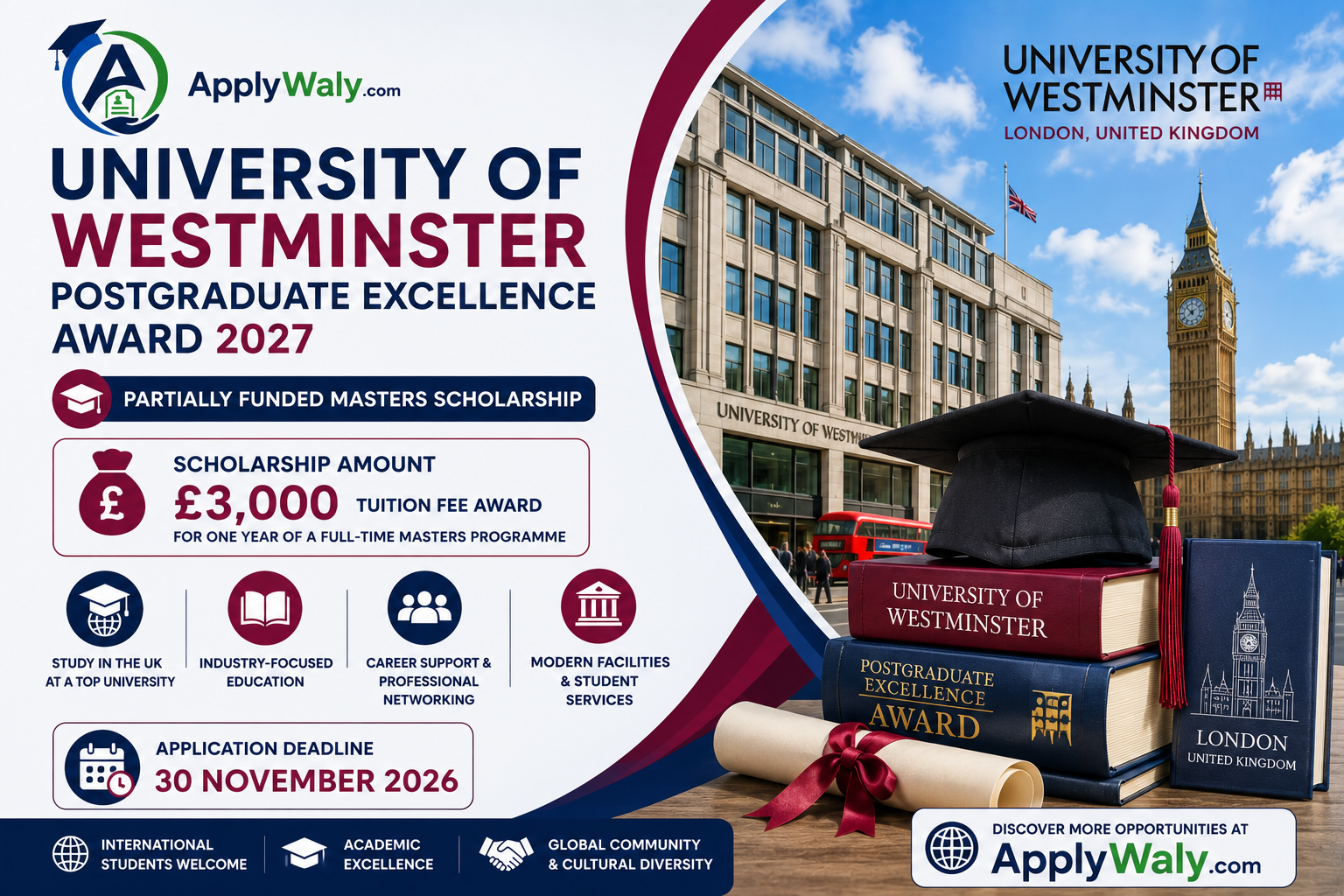 University of Westminster Postgraduate Excellence Award